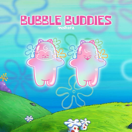 bubble buddies bff keychains!