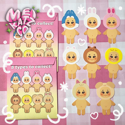 sonny skzoos blind box diecut stickers!