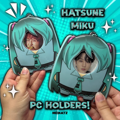 miku photocard holders!