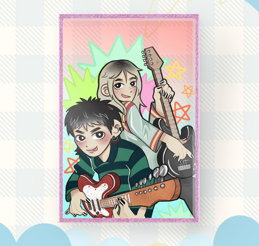 gaon & jooyeon holo acrylic print!