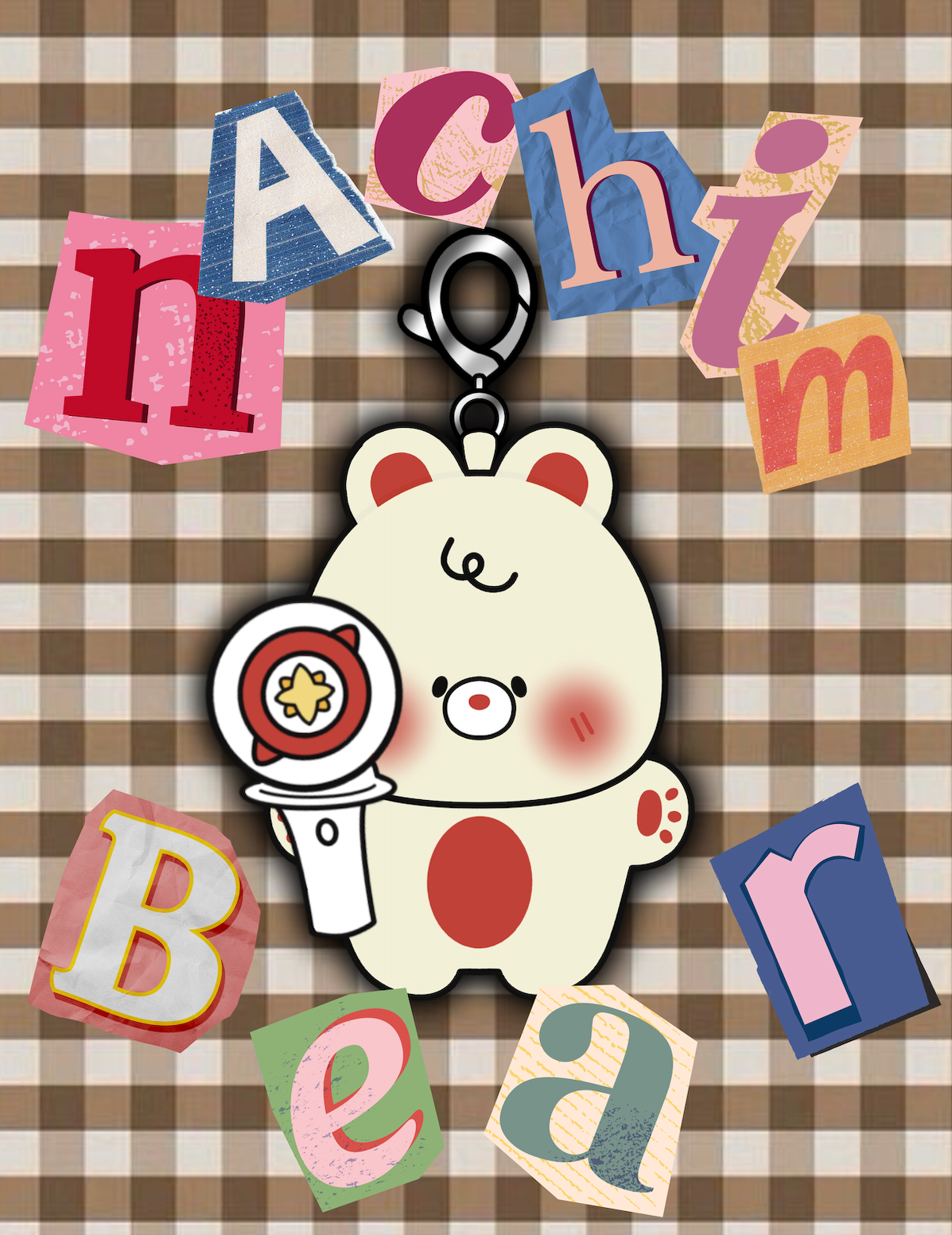 nachimbear plush keychains!