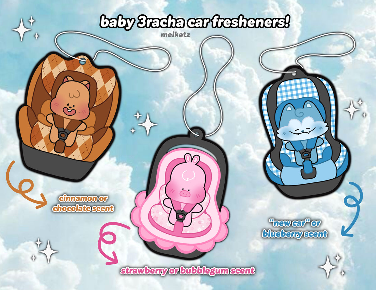 baby 3racha car fresheners