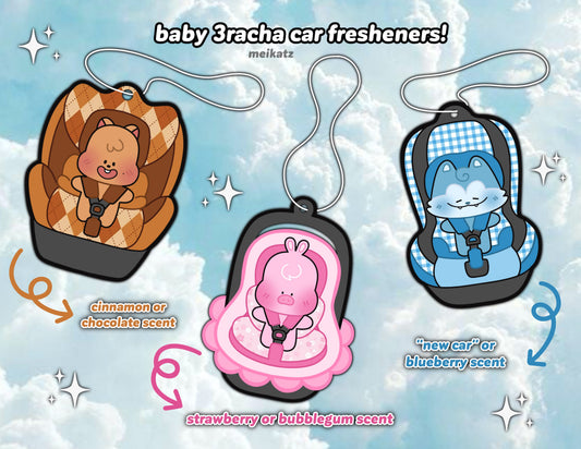 baby 3racha car fresheners