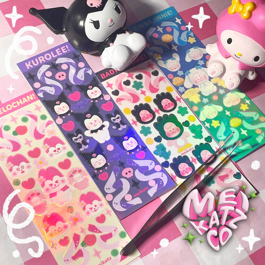 skzrio deco sticker sheets!