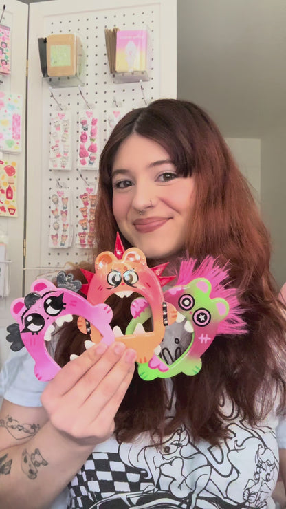 hair bears! (hair barrettes)